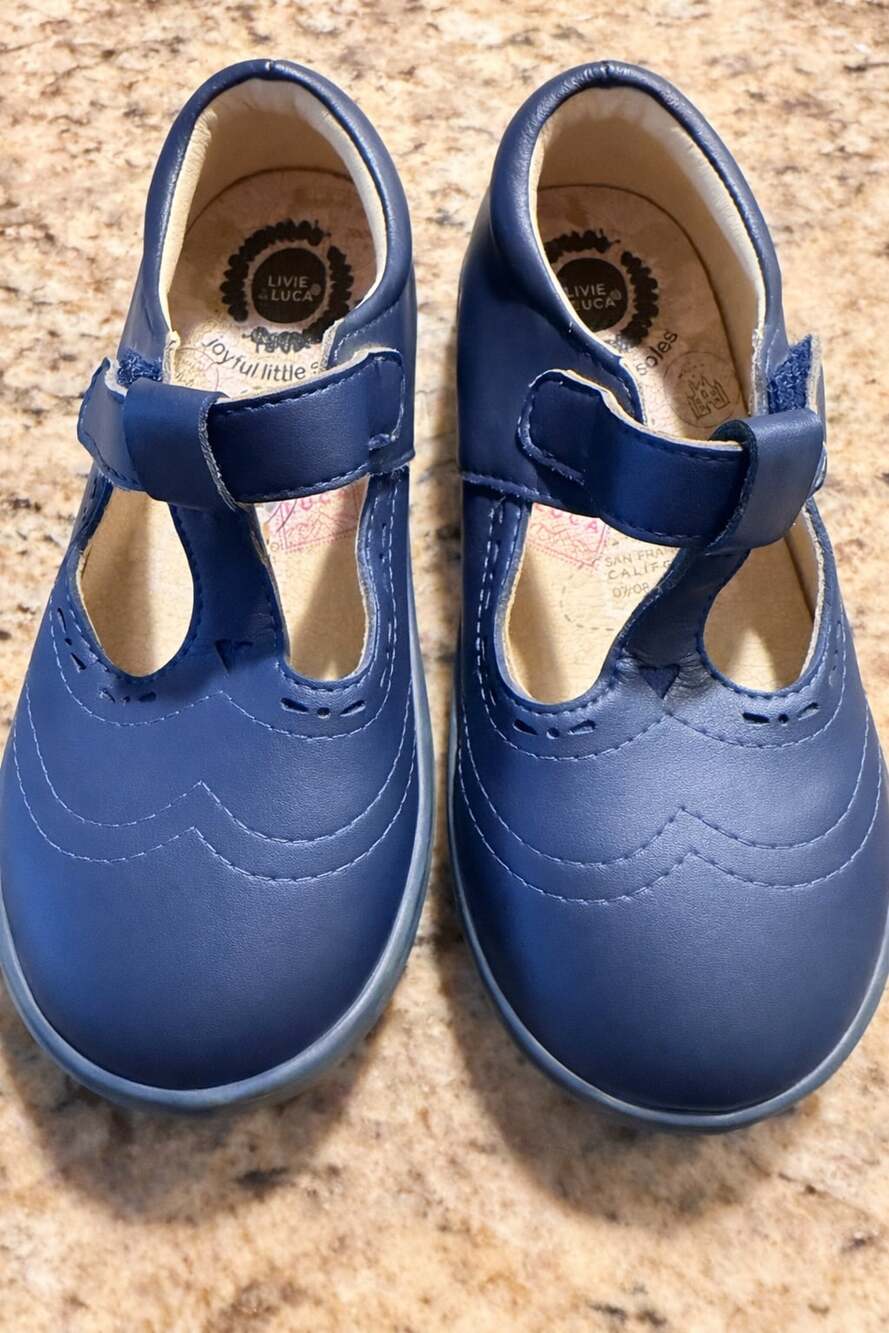 Livi’s & Luca Blue Mary Jane - Toddler 8